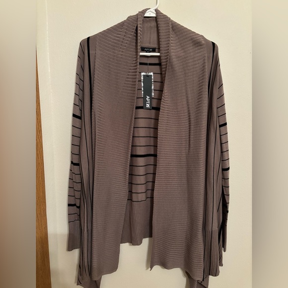 APT 9 Womens Open Front Cardigan size Large - Picture 1 of 7